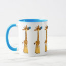 Search for blue giraffe mugs Cute