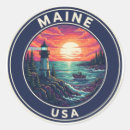 Search for maine lighthouse stickers New england