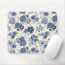 Search for vine pattern mousepads Blue