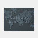 Search for world map doormats Travel
