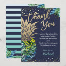 Search for pineapple thank you cards Aloha