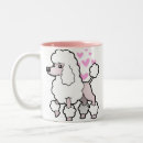 Search for standard poodle coffee mugs Animal