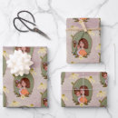Search for grandmother wrapping paper Purple
