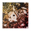 Search for black and white flower tiles Vintage