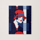 Search for art deco puzzles Lady