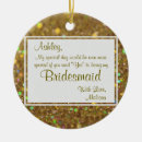 Search for brides round ceramic christmas tree decorations maid of honour
