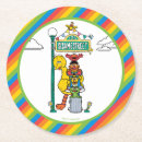 Search for sesame street characters coasters Rainbow striped character