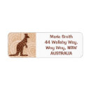 Search for art return address labels Animal