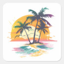 Search for beach vibes stickers Tropical