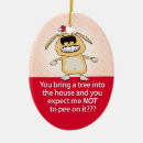 Search for peeing christmas tree decorations Humour