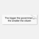 Search for smaller bumper stickers Government