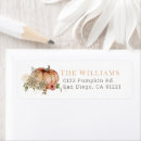 Search for pumpkin birthday return address labels Orange