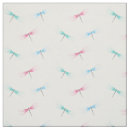 Search for dragonfly pattern fabric Watercolor
