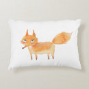 Search for cartoon fox cushions Kawaii