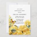 Search for butterfly hens party invitations Watercolor