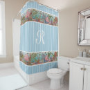 Search for vintage fish shower curtains Ocean