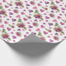 Search for purple hearts wrapping paper Elegant