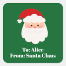 Search for claus stickers Kris kringle