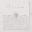Search for diamonds and pearl baby shower invitations For her