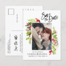 Search for holiday party save the dates Red