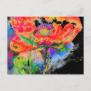 Search for red abstract postcards Orange