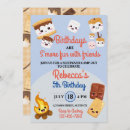 Search for campout birthday invitations Outdoor