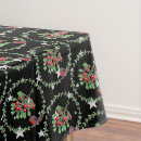 Search for black christmas tablecloths Red