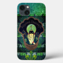 Search for gold mask iphone cases Green