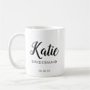 Search for monogram hearts mugs Black and white