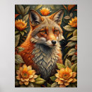 Search for cute fox posters Wildlife