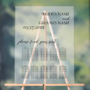 Search for minimalist wedding seating charts Typography