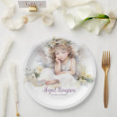 Search for angel paper plates Baptism