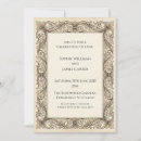 Search for vintage scroll invitations Classic