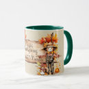 Search for autumn scenes mugs Thanksgiving