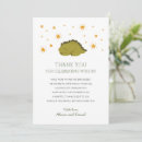 Search for dinosaur thank you cards Baby shower