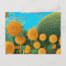 Search for sunflower lover postcards Sunflowers