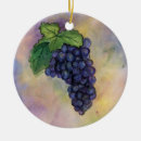 Search for grapes grape christmas tree decorations Watercolor