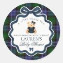 Search for green and blue plaid stickers Mother to be