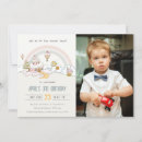 Search for rainbow land invitations Watercolor