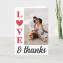 Search for red heart thank you cards Modern