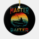 Search for funny fishing christmas tree decorations Vintage