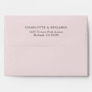 Search for pink wedding envelopes Blush