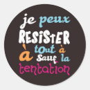 Search for temptations stickers French