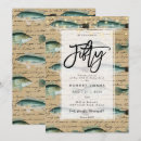 Search for fishing 50th birthday invitations Fiftieth