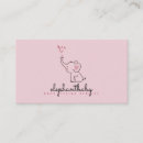 Search for elephant business cards Babysitter