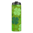 Search for green shamrock mugs Four leaf clovers