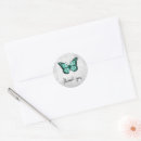 Search for teal butterfly stickers Elegant