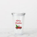 Search for christmas truck tumblers Rustic