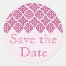 Search for baby shower save the date stickers Pink