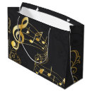Search for musical gift bags Gold
